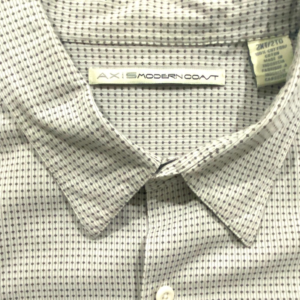 Axis Modern Coast Button Down Shirt Size 2XT